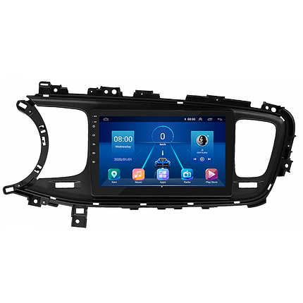 Штатна магнітола Lesko для Kia Optima III Рестайлінг 2013-2015 екран 9" 2/32Gb/4G/ Wi-Fi Кіа оптимізована, фото 1