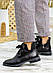 Жіночі Черевики челсі демісезонні шкіряні лакові на низькому ходу 36-42,Черевики жіночі демісезонні шкіряні, фото 3