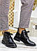 Жіночі Черевики челсі демісезонні шкіряні лакові на низькому ходу 36-42,Черевики жіночі демісезонні шкіряні, фото 2