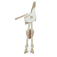 Стільчик для годування Bambi M 4136-2 Beige Екошкіра, фото 4