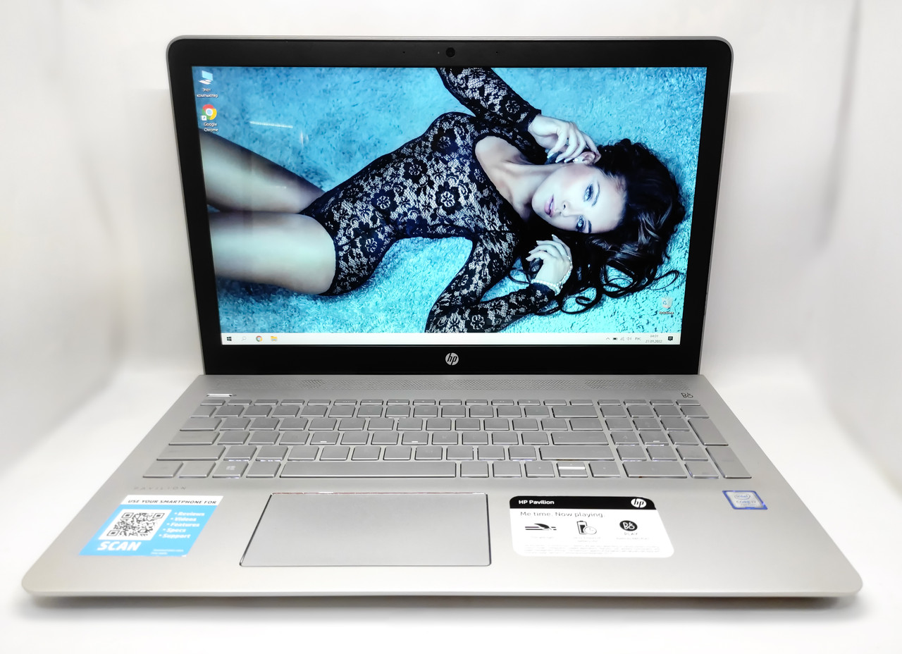 Ноутбук HP Pavilion 15-cc563st 15.6" Intel Core i7-7500U 2.7 GHz 8 GB RAM 256 GB SSD Silver Б/В
