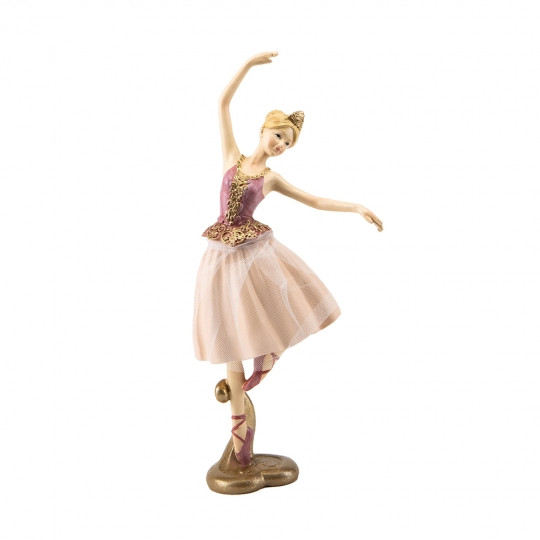 Настільна статуетка дівчина "Ніжний балет" 30,5/13/9,5 см Lefard (2007-143)