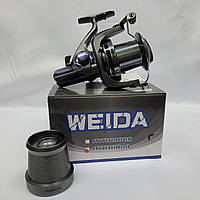 Катушка cиловая Weida (Kaida)MTR-11000 (передний фрикцион, безконечний винт, конусная шпуля, 10+1ВВ)