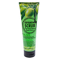 Скраб для обличчя і тіла Wokali Olive Face and Body Exfoliating Scrub WKL585 320 мл