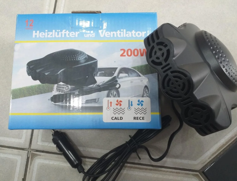 Автомобільний обігрівач Auto Fan Heater 200W Лучшая цена