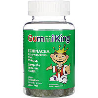 Детская эхинацея GummiKing "Echinacea plus Vitamin C and Zinc" с витамином С и цинком (60 жевательных конфет)