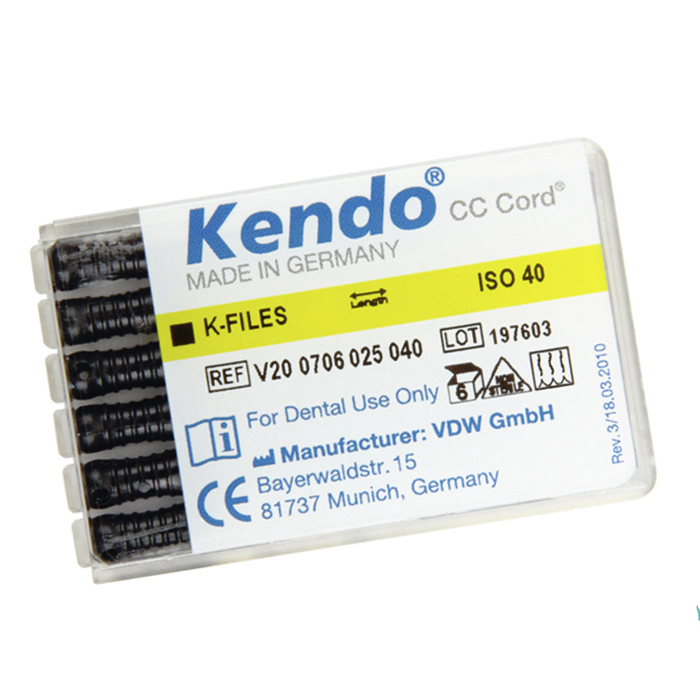 К-файли Кендо VDW KENDO K-FILE Nº40 25MM