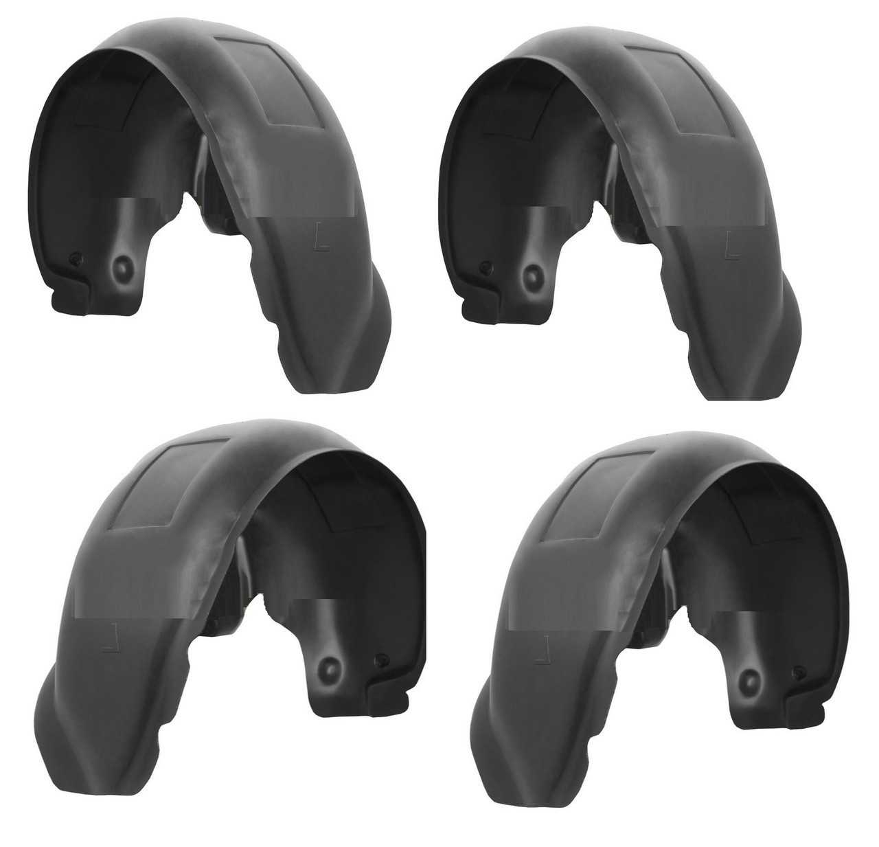 ПІДКРИЛКИ Audi A6 C5 Avant (98-04) КОМПЛЕКТ. Audi A6 C5 Avant (98-04) КОМПЛЕКТ 4шт (MEGA-LOCKER), фото 1