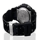 Годинник спортивний Skmei 0966 Dual Time Чорні, фото 5