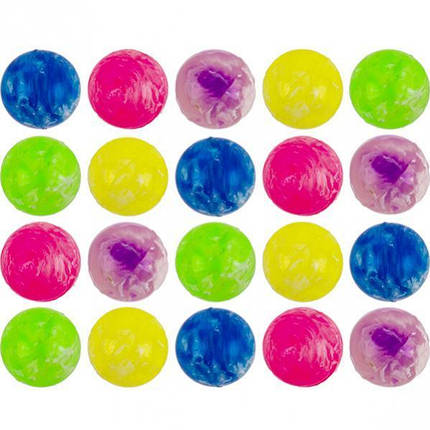 М'яч "Пострибунчик" мармур, 28мм KNZ, фото 1