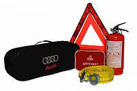 Набор автомобилиста универсальный Audi "Standart + " , набор для техогляду Audi Набор для авто Audi