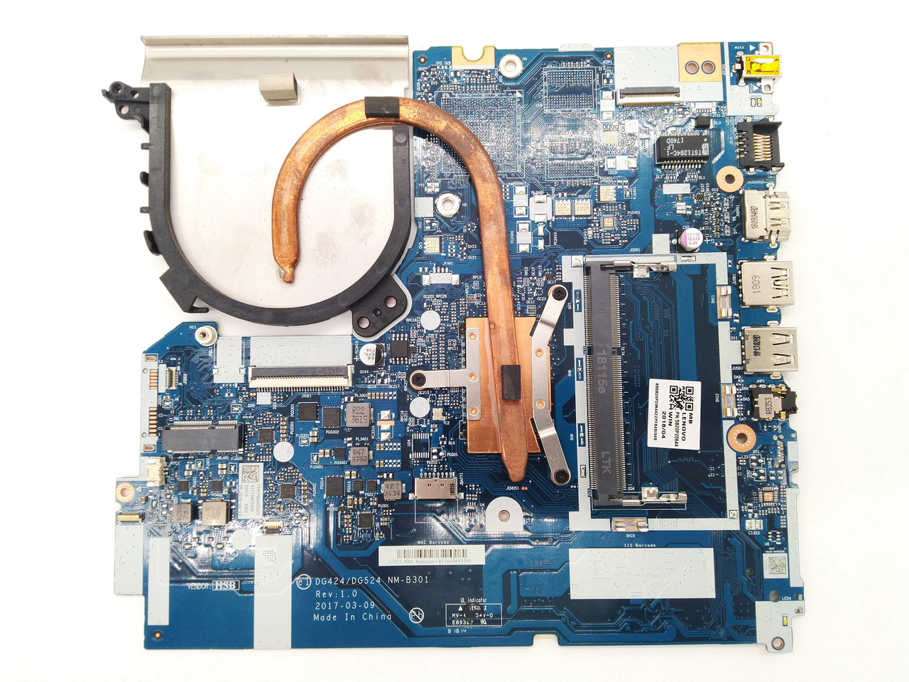 Материнська плата NM-B301 для ноутбука Lenovo IdeaPad 320-15ikb