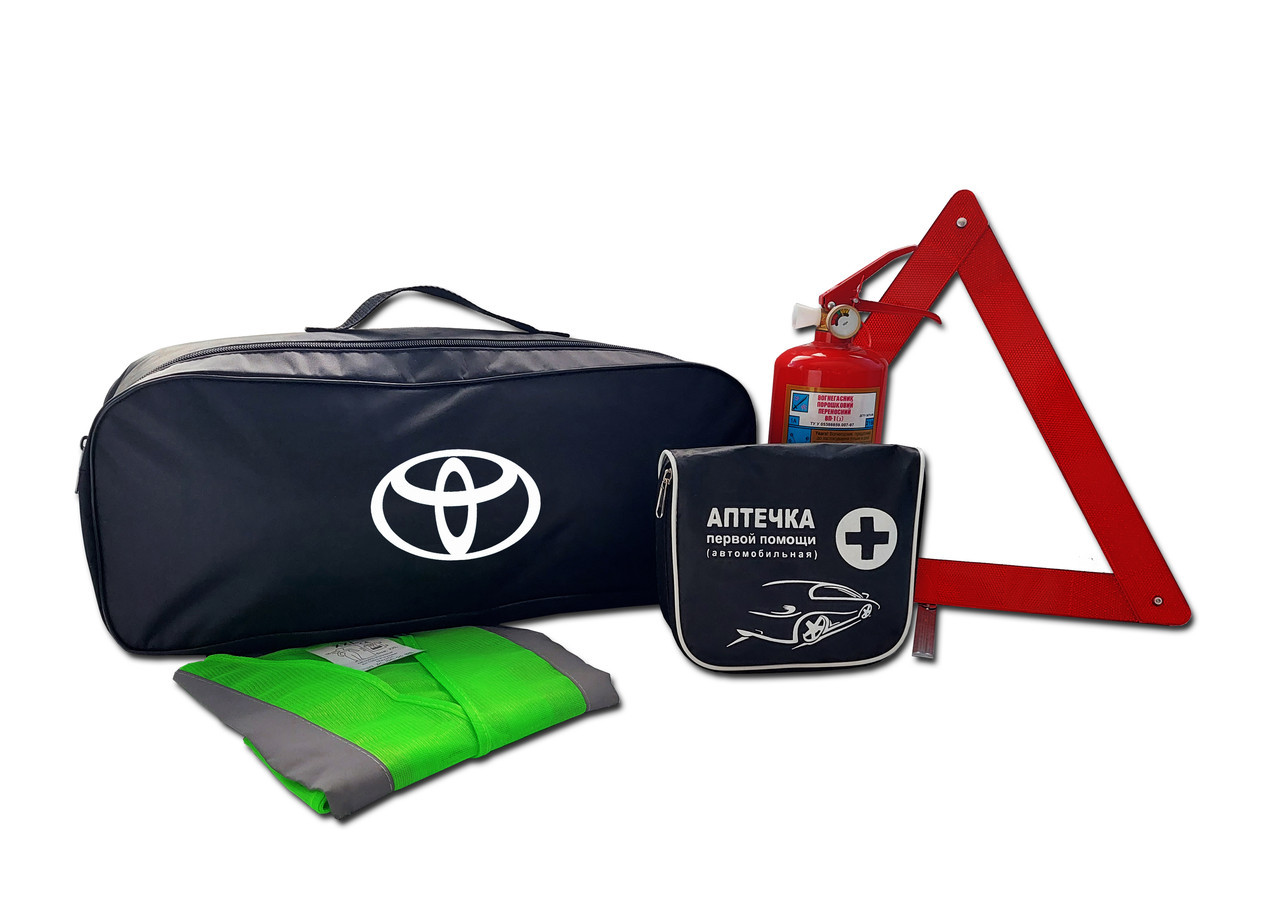 Набір автомобіліста універсальний Toyota "Standart" Подарунок рукавички