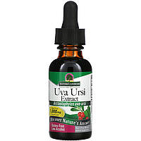 Толокнянка Nature's Answer "Uva Ursi Extract" с низким содержанием спирта, 1000 мг (30 мл)