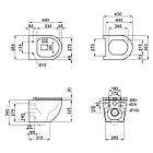 Унітаз підвісний Qtap Robin безободковый з сидінням Slim Soft-close QT1333046ENRW, фото 2