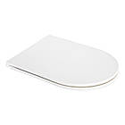 Унітаз підвісний Qtap Robin безободковый з сидінням Slim Soft-close QT1333046ENRW, фото 5