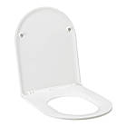 Унітаз підвісний Qtap Robin безободковый з сидінням Slim Soft-close QT1333046ENRW, фото 7