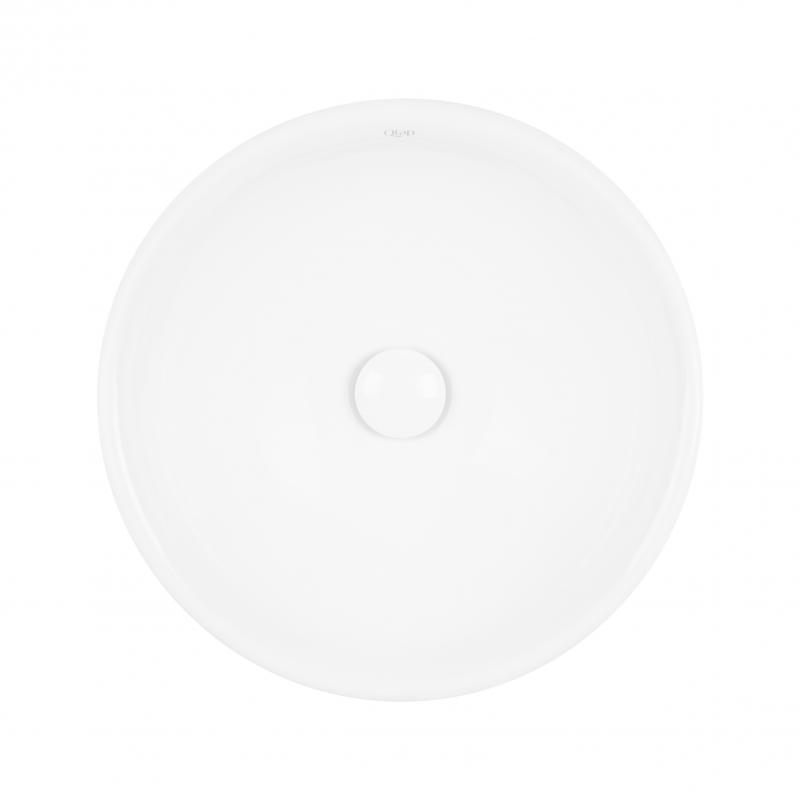 Раковина-чаша Qtap Owl з донним клапаном QT1911K53W, фото 1