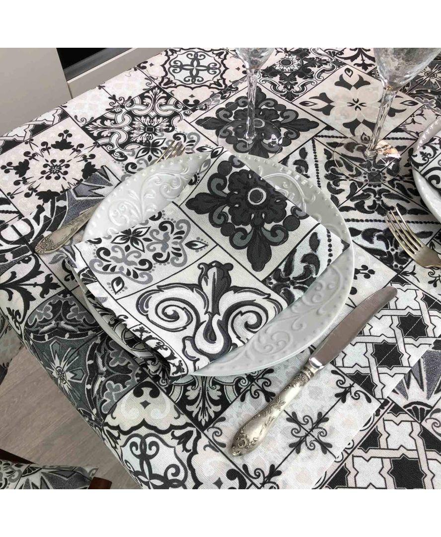 Стильна Серветка з бавовни на стіл Milan, з дизайном, 35х45 см, фото 1