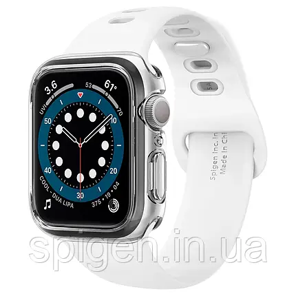 Чохол Spigen для Apple Watch 44 мм - Hybrid Ultra, Crystal Clear, фото 1