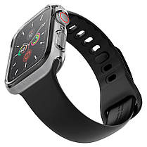 Чохол Spigen для Apple Watch 44 мм - Hybrid Ultra, Crystal Clear, фото 5