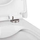 Унітаз підвісний Qtap Tern безободковый з сидінням Slim Soft-close QT1733052ERW, фото 8