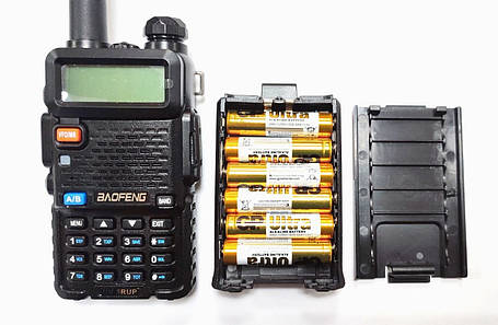 Відсік під батарейки типу AAA для Baofeng UV-5R, фото 1
