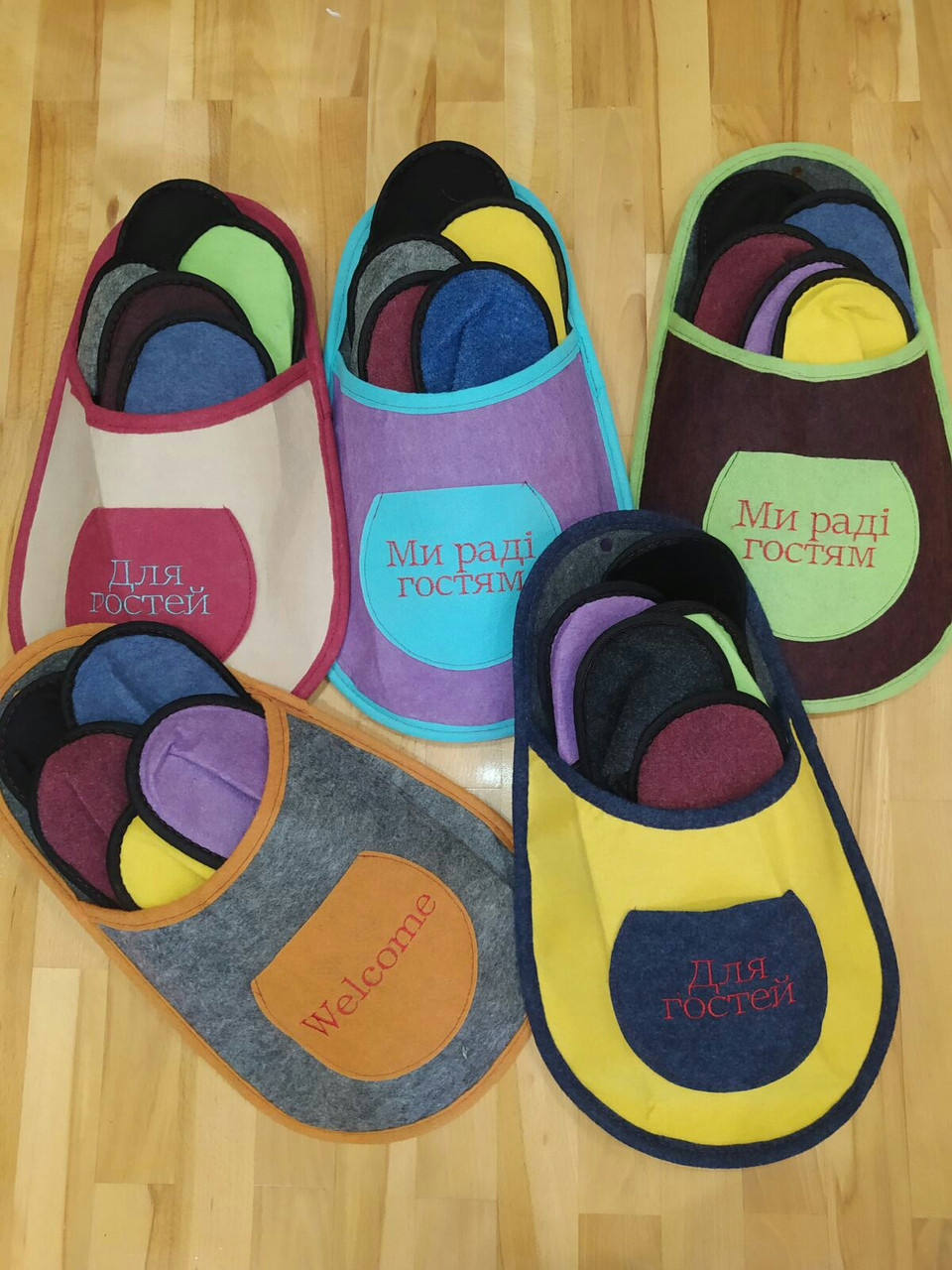 Набір Тапочок Для Гостей 5в1, фото 1