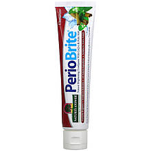 Вибілювальна зубна паста Nature's Answer "PerioBrite Brightening Toothpaste" смак кориця-м'ята (113 г)