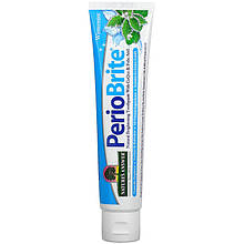 Вибілювальна зубна паста Nature's Answer "PerioBrite Brightening Toothpaste" смак зимова м'ята (113 г)