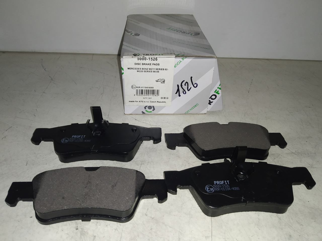 PROFIT Колодки гальмівні задні Mercedes E-CLASS (W211-212) 02-08,S-CLASS, SL 03-2012, CLS 2011-, фото 1