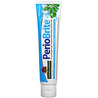 Отбеливающая зубная паста Nature's Answer "PerioBrite Brightening Toothpaste" вкус зимняя мята (113 г)