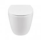 Унітаз підвісний Qtap Leo безободковый з сидінням Slim Soft-close QT11331002ERW, фото 3