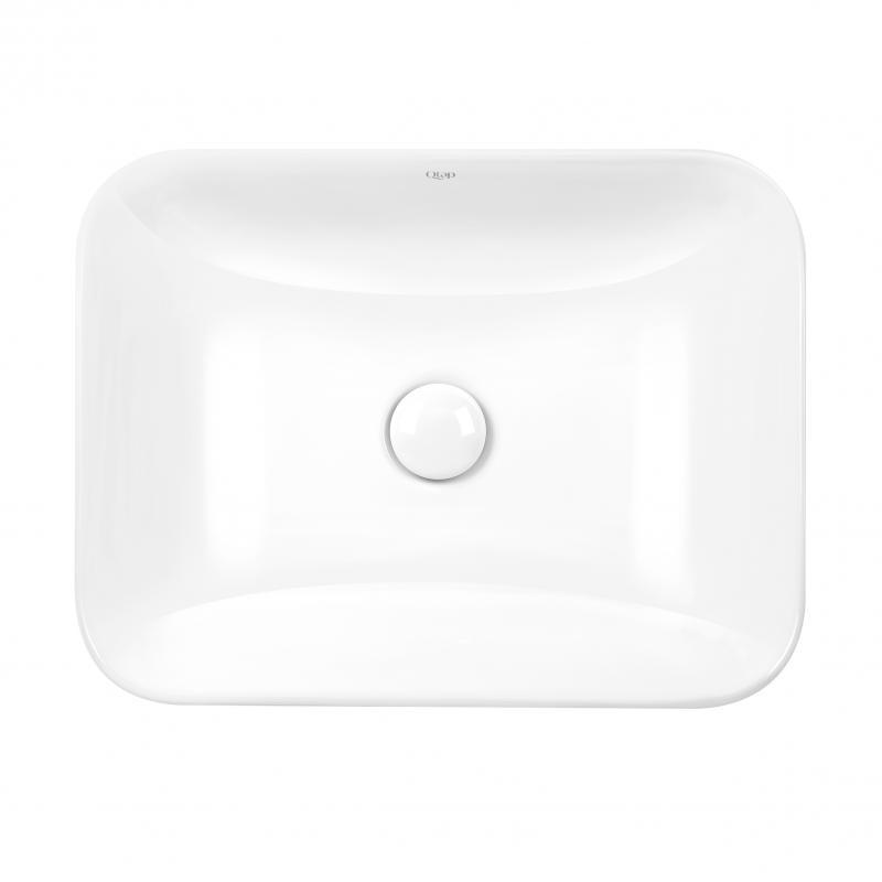 Раковина Qtap Scorpio з донним клапаном QT1411K490W