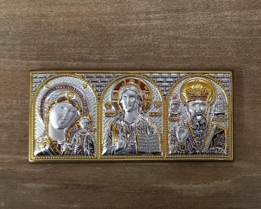 Серебряная Иконка в Машину. 8 См. Х 3,5 См. — Купить Недорого на Bigl ...