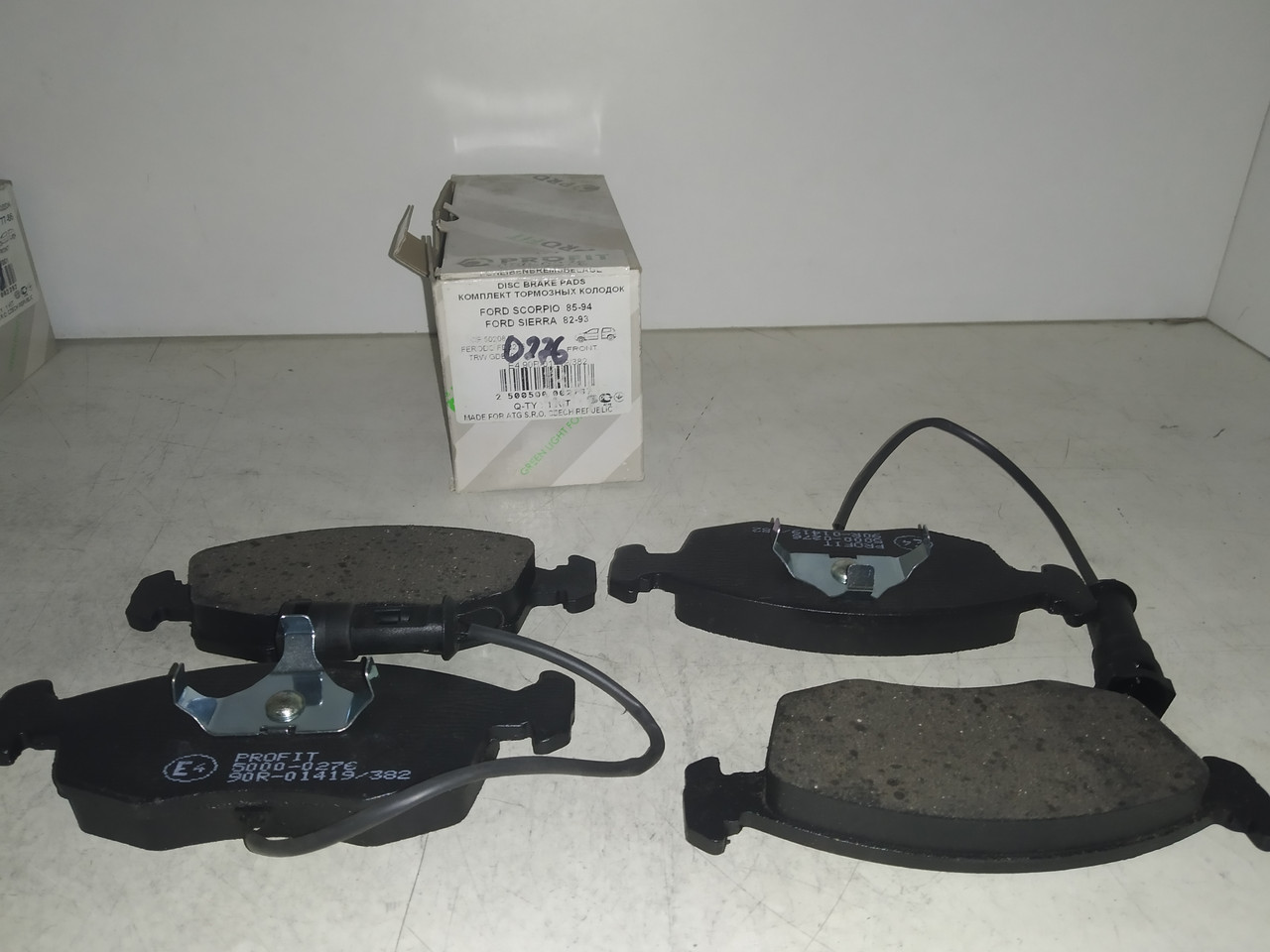PROFIT Колодки гальмівні передні FORD ESCORT VI SIERRA 2.0,2.0I,2.3,, фото 1