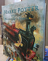 Книга на английском языке Harry Potter and the Philosopher's Stone - illustrated edition by Jim Kay Hardback