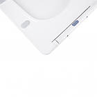 Сидіння для унітазу Qtap (Tern) з мікроліфтом Slim QT99HXU10W, фото 5