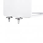 Сидіння для унітазу Qtap (Tern) з мікроліфтом Slim QT99HXU10W, фото 6
