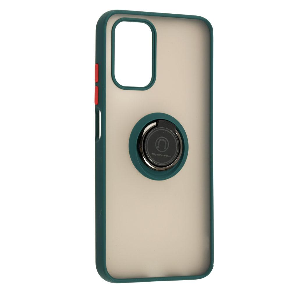 Протиударний чохол GKK LikGus Magnetic Ring з підставкою для Xiaomi Redmi 10 Green