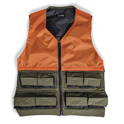 Жилет мисливця з патронташем та сигнальними накладками LeRoy Olive Fleece Mark (ONE SIZE), фото 2