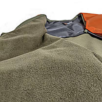 Жилет мисливця з патронташем та сигнальними накладками LeRoy Olive Fleece Mark (ONE SIZE), фото 2