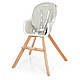 Дитячий стільчик для годування ME 1050 ORGANIC з дерев'яними ніжками - фото 5 - id-p1566711414