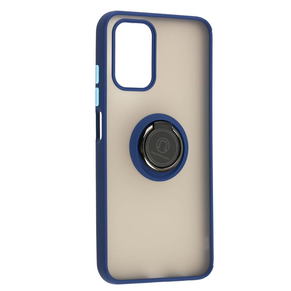 Протиударний чохол GKK LikGus Magnetic Ring з підставкою для Xiaomi Redmi 10 Blue
