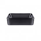 Раковина-чаша Qtap Tern 475х370х140 Matt black з донним клапаном QT172074MBMB, фото 3