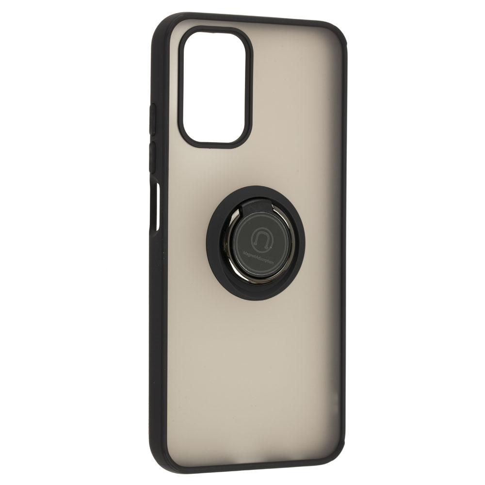 Протиударний чохол GKK LikGus Magnetic Ring з підставкою для Xiaomi Redmi Note 10 Pro / Note 10 Pro Max Black