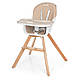 Дитячий стільчик для годування ME 1050 ORGANIC з дерев'яними ніжками - фото 1 - id-p1566711414