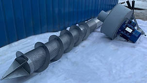 Аератор зерна АЗ-140 довжина списа 1,5 м (Зерновентилятор, осушувач, охолоджувач, сушка зерна), фото 2
