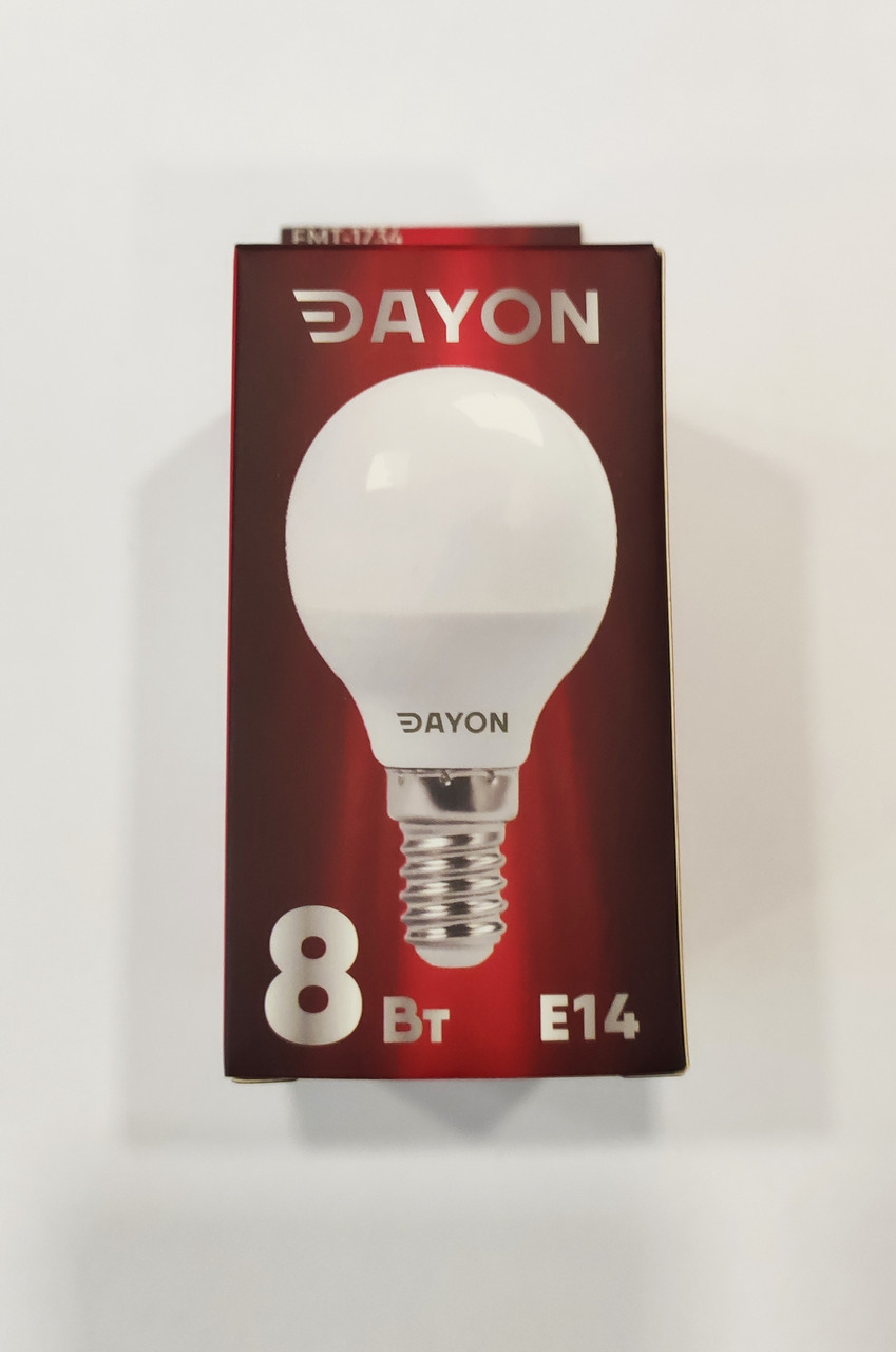 LED лампа DAYON EMT-1734 G45 8W 4100K E14