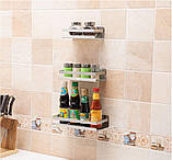 Полиця на кухню 20 см, фото 5